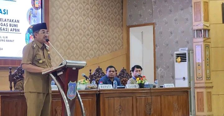 Bupati Anwar Sadat Dorong Penambahan Kuota Jaringan Gas untuk Rumah Tangga di Kuala Tungkal