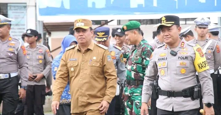 Wabup Katamso Hadiri Apel Operasi Zebra Siginjai 2025